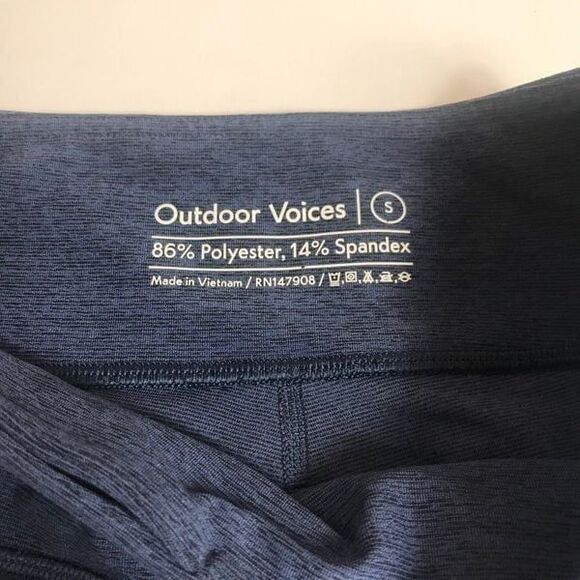 Outer voice leggings Navy blue - Picture 4 of 5